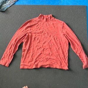 Burnt Orange Turtleneck